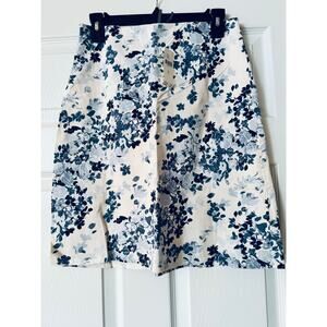 Anthropologie floral skirt